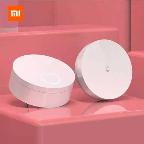 Xiaomi Linptech Spontaneous Electrical Wireless DoorbellNo Batteries no Wiring Power Off Memory Habit Record on Mobile Phone