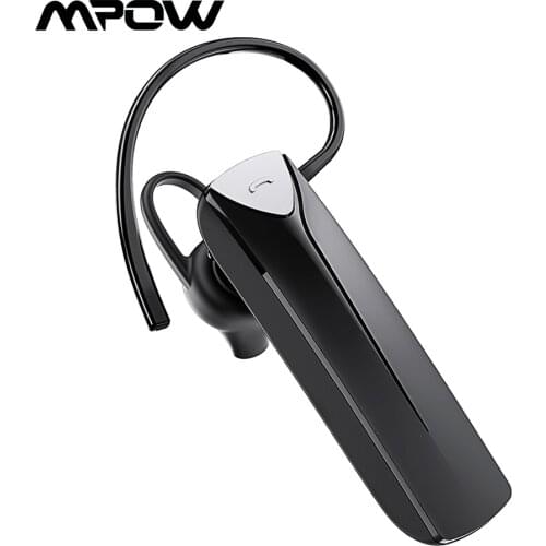 Mpow EM19 Wireless Headphones Bluetooth 5.0 Earphone With CVC6.0 Noise Cancelling Mic Single Earbud Handsfree Calling For Phones