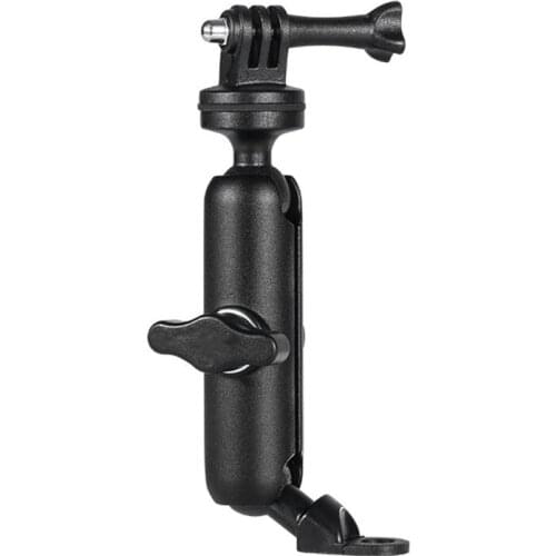 Motorcycle Bike Camera Holder Handlebar Mirror Mount Bracket 1/4 Metal Stand for Go-Pro/So-ny/CONTOUR/SLR Camera Retailsale