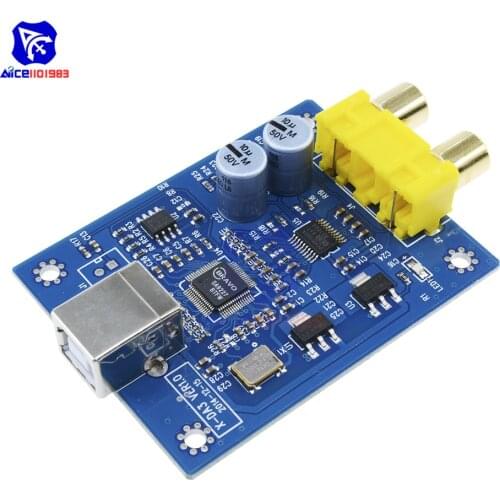 Diymore SA9227/PCM5102A 32BIT / 384KHZ USB DAC/HiFi Asynchronous Decoder 5 V USB Type B Supply