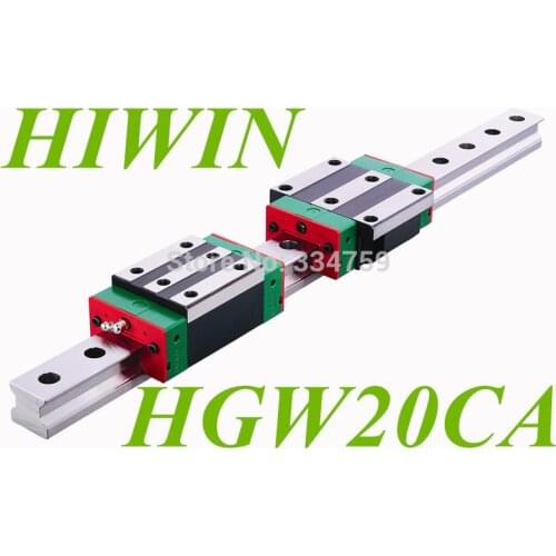 HIWIN HGW20CA CNC rail block cnc parts for HGR20 linear guide rails block