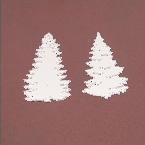 Metal Cutting Dies Embossing Scrapbooking Stencil Craft Cut Dies For DIY Card Crafts Handmade N103 Christmas Tree