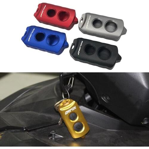 Motorcycle 3D Remote Control Keychain Case Bag Cap For YAMAHA NVX155 150 125 Aerox155 Aerox125 2015-2019 Key Chain Cover Bag