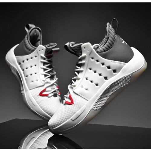 2021 New Basketball Sneakers for Men Couple Basketball Sports Shoes Breathable High Quality Sneakers for Women Big Size 36-45
