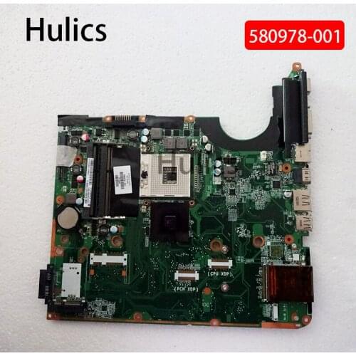 Hulics Original 580978-001 DAUP6DMB6C0 for HP DV6-2152NR DV6-2000 580978 series laptop motherboard