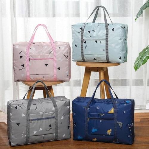Portable Travel Sport Folding Waterproof Zipper Luggage Bag Tote Storage Pouch Shoes Partition Tidy Organizer Wardrobe Packing
