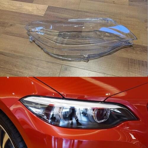 For BMW M2 Coupe Front Headlight Shade 14-20 2 Series F22 Headlight Shade Lamp Shell Lamp Mask