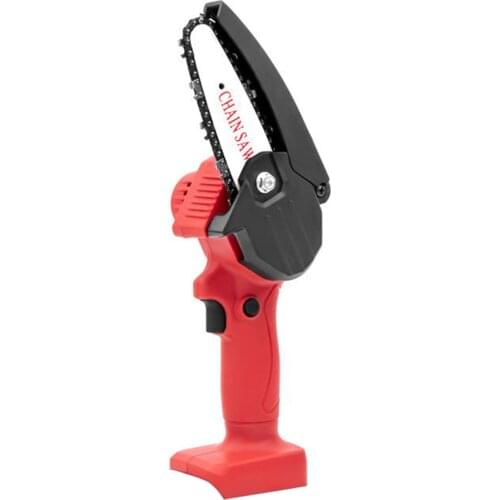 Handheld Electric Pruning Saw Cordless Mini Chainsaw Small Wood Splitting Chainsaw Pruning Tool Power Chain Saw Storage Case