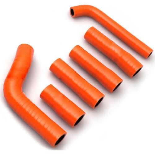 For KTM 250 300 EXC 2003 2004 2005 2006 2007 Motorcycle Silicone Radiator Coolant Tube Pipe Hose Kit