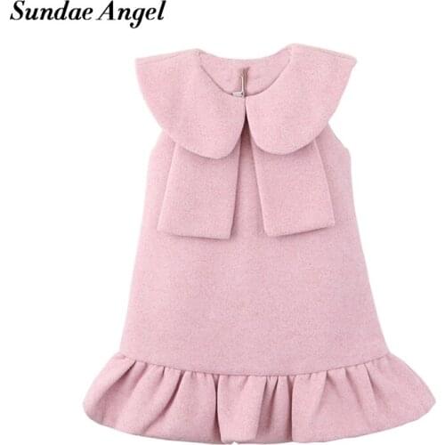 Sundae Angel Warm Dresses For Girls