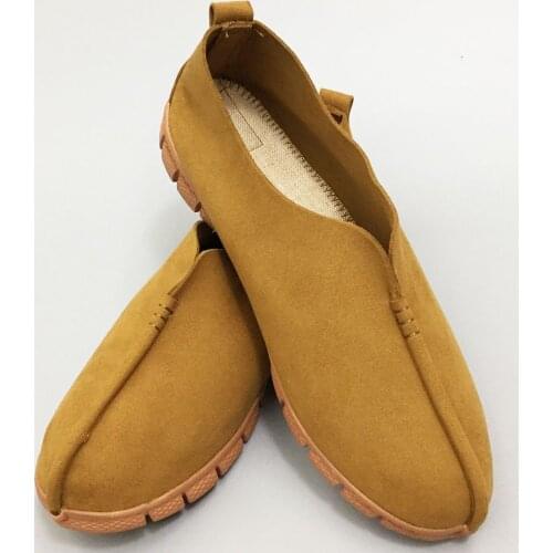 Unisex yellow/gray Spring&Autumn shaolin kung fu martial arts shoes lay meditation Buddhist monk shoes zen lohan arhat sneaker