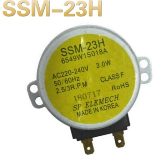 1pcs microwave oven tray synchronous motor SSM-23H 6549W1S018A for lg parts for microwave oven accessories