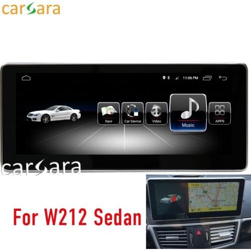 2G RAM 10.25" Android monitor for E Class W212 S212 2010-2015 E200 250 300 350 63 touch screen GPS Navigation multimedia player