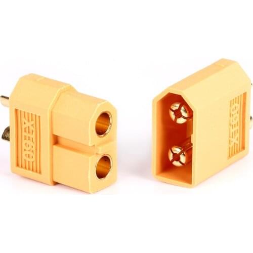 2PCS XT60 XT-60 Male Female Bullet Connectors Plugs For RC Lipo Battery Quadcopter Multicopter Wholesale 1Pairs