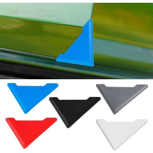 2PCS Silicone Car Door Corner Cover Bumper Anti-Scratch Protector for Mitsubishi asx lancer outlander pajero Accessories