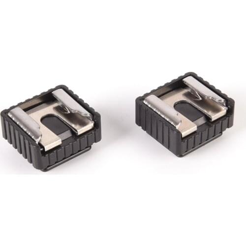 Flash Hot Shoe Mount Adapter Of 1/4" Screw Thread For Studio Light Stand Tripod For Canon 580EX II/580EX/550EX