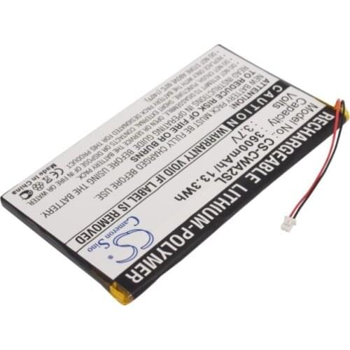 Cameron Sino 3600mAh battery for COWON PMP A2 20GB 30GB A3 60GB 80GB MP3, MP4, PMP Battery