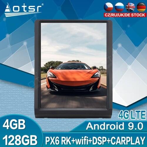 For Toyota LC70/LC75/LC76 Autoradio Video Player 128GB Tesla Vertical Screen Android Car Radio Multimedia Player GPS Navigation