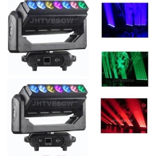 Free shipping 7x40w zoom moving head bar wash high power dj bar moving head lighting disco club party decoration lights