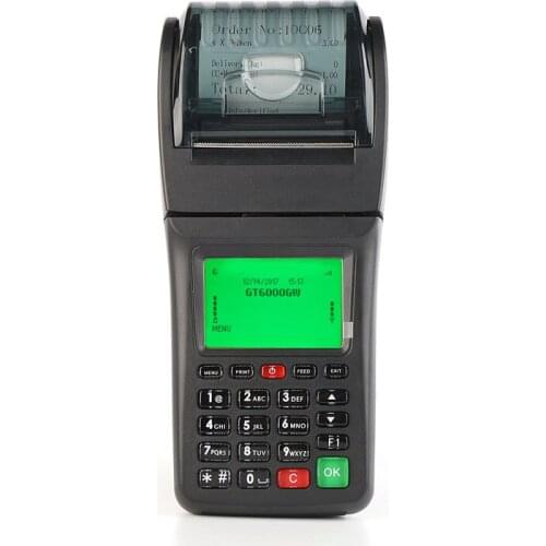 Wireless WCDMA GPRS SMS Restaurant Order Receipt Printer for Food Ordering System