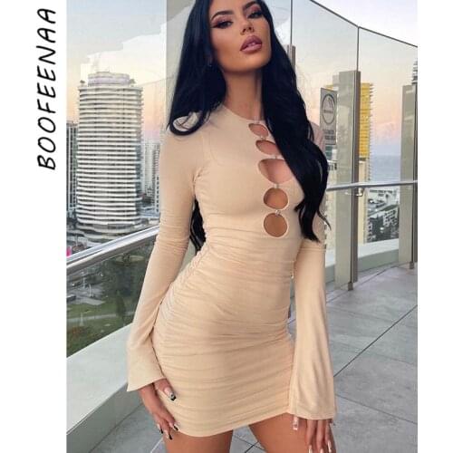 BOOFEENAA Long Dresses
