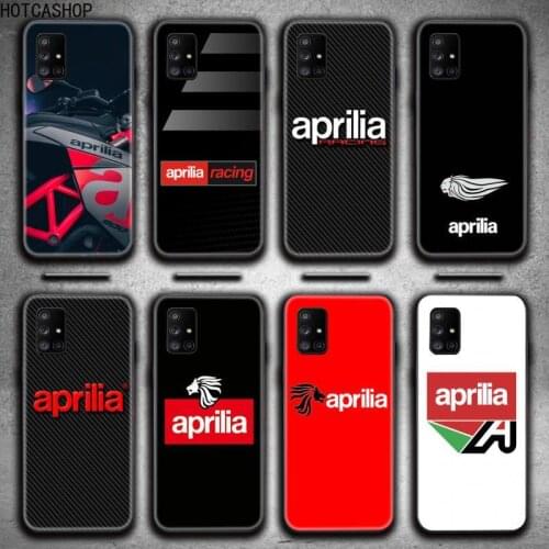 Aprilia Motorcycle Logo Phone Case For Samsung Galaxy A21S A01 A11 A31 A81 A10 A20E A30 A40 A50 A70 A80 A71 A51