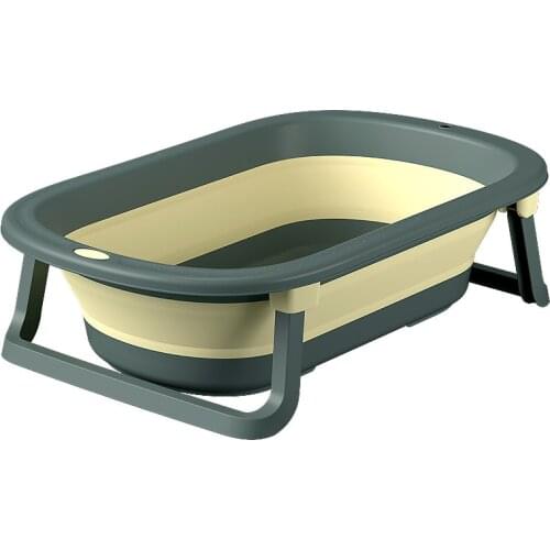 Baby Folding Bathtub Baby Non-slip Bathtub Household Thickening Large Children Bathing Bucket