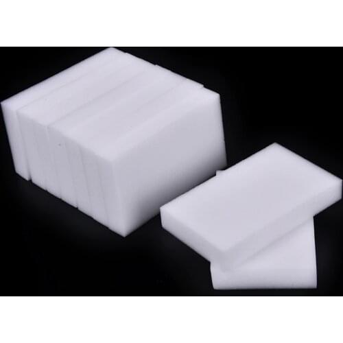 20Pcs/lot Multi-function Magic Melamine Sponge Eraser Cleaner Cleaning Sponges Kitchen Bathroom 100x60x20mm White