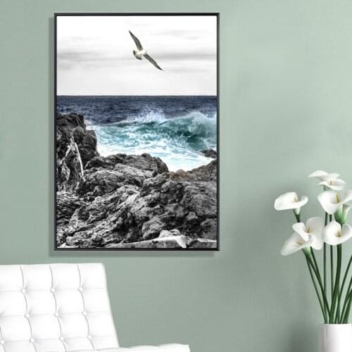 Canvas Painting Seascape Canvas Poster Print for living room bedroom home decoration no frame