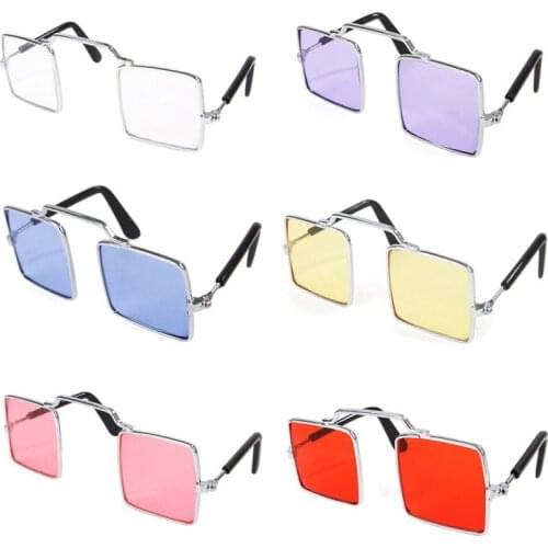 Summer Cool Pet Glasses Multicolor For Small Dogs and Cat Sunglasses Puppy Eye Protection Pet Sunglasse Photos Props Accessories
