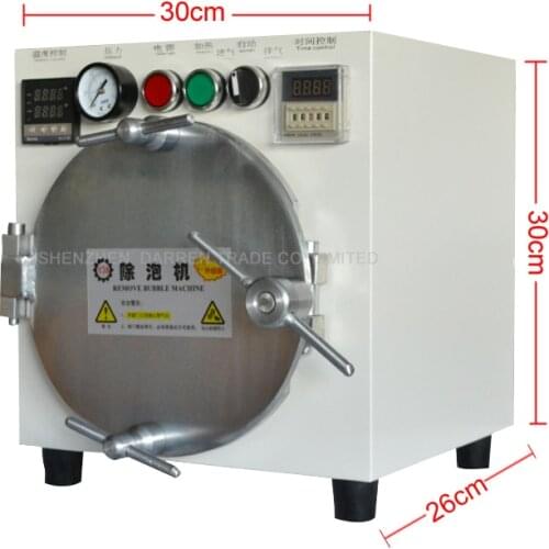 Mini Autoclave Bubble Remover OCA Adhesive Sticker LCD Air Bubble Remove Machine for Glass Refurbishment cell phone