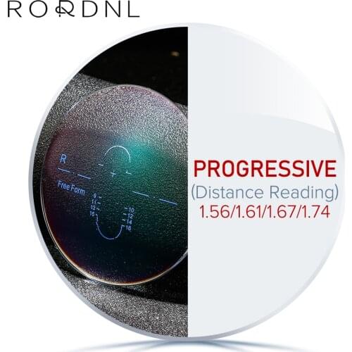 Multifocal Progressive Lens Custom 1.56 1.61 1.67 1.74 Optical Prescription Lenses Myopia Hyperopia CR-39 Aspherical Lens