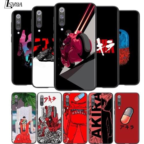Akira 1988 Film Anime Soft TPU For Xiaomi Mi 11i 11 10T 10 9T 9 A3 8 Lite CC9 SE Note10 Lite Ultra Pro Black Phone Case