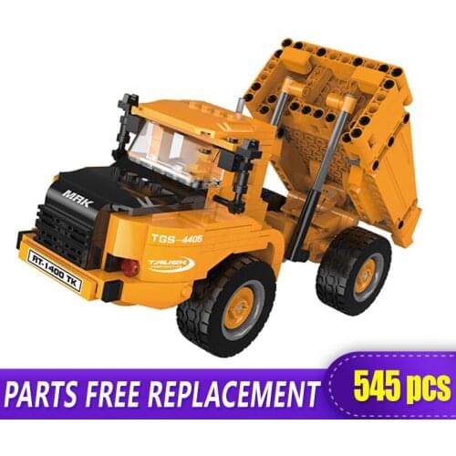 The Offroad Technic XingBao New 03034 Construction Transport Vehicle Set Building Blocks bricks Toys boys With Figure Moc