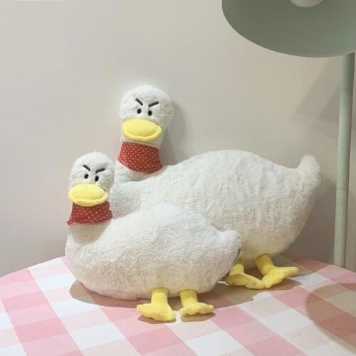 New Cute Duck Cushions Home Decoration Pillows Sofa Car Seat Cushion Kids Toys Gift Funny Cool White Black Duck coussin Dropship