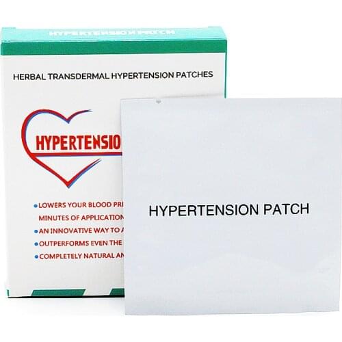 2box=14bags(28pcs)Hypertension Patch Chinese Herbal Plaster to Clean Blood Vessel Control Reduce High Blood Pressure Patch