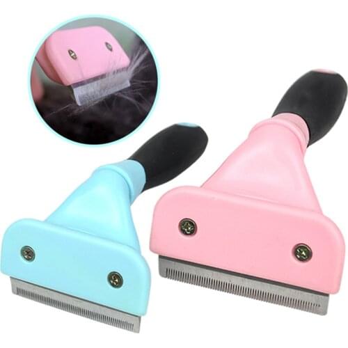 Professional Cat Comb Hair Deshedding Furmins Grooming Pet Comb For Cat Grooming Brush Tool Hair Removal Cleaning