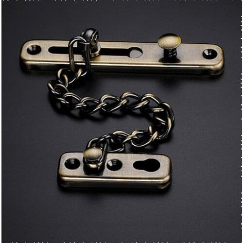 Solid SUS304 Stainless Steel Casting Heavy Duty Robust Door Chain Security Lock Chain Door Safety Guard Chain, EK-07A-SS