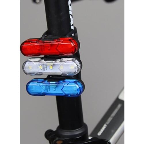 USB Rechargeable LED Bike Light Safety Warning Bicycle Rear Light Waterproof Bicycle Seatpost Cycling Tail Light
