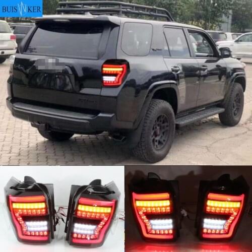 Tail Light Taillights For Toyota 4Runner 2010 - 2021 Trailer rear lights led Stop signal for cars Fog Brake Lamp Reverse Light