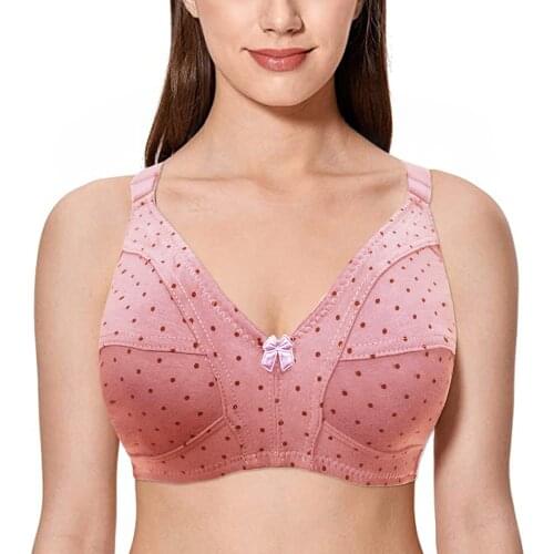 Plus Size Bras for Women Support Bra Full Cup Sexy Lingerie Wireless Brassiere Underwear Fashion Bralette A B C D E Cup
