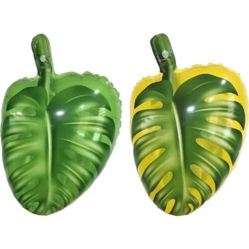 10pcs/lot 18inch The leaf of the tortoiser Helium Foil Balloons Birthday Party Decoration Air Globos Birthday Party Decorations