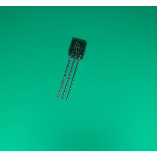 30pcs/lot 2N2222A TO-92 TRANS NPN 40V 0.6A TO92 2N2222-A 2N 2222 A P2N2222ARL1G