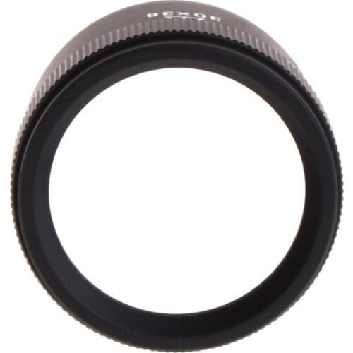 30X Portable Optics Loupe Magnifier Magnifying Glass Lens For Jeweler Coins Stamps
