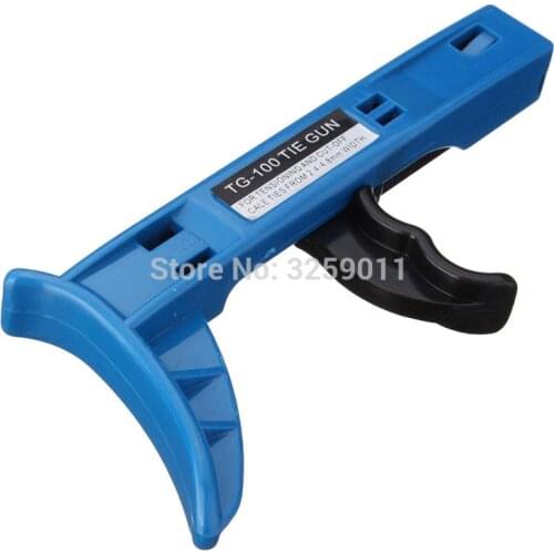 5PCS TG-100 Nylon cable tie help gun for fastening Tool cable ties and wires quickly cable tie gun
