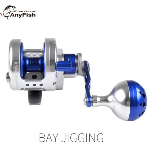 200L/R 9+2BB 6.1:1 BAY JIGGING full metal heavy drum/jigging trolling /fishing iron sea Boat fishing wheel high speed power 25kg