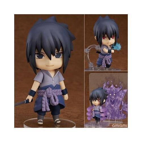 Anime Naruto Shippuden Cute Sasuke Uchiha Doll PVC Action Figure Collectible Model Toy Brinquedos