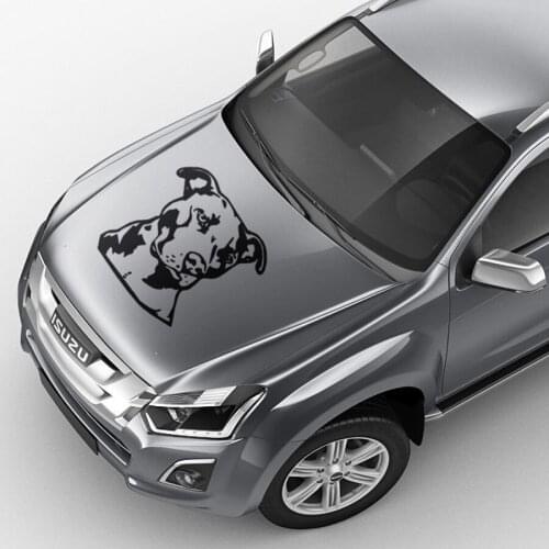 Free shipping 1Pcs pit bull graphic vinyl car stickers for SUV PICKUP door rear window roof bonnet
