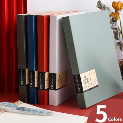 Loose Leaf Diary Notebook A4/A5/B5 Cover Grid Line Cornell Daily Weekly Planner Agenda Organizer Notepad School Office Supplies