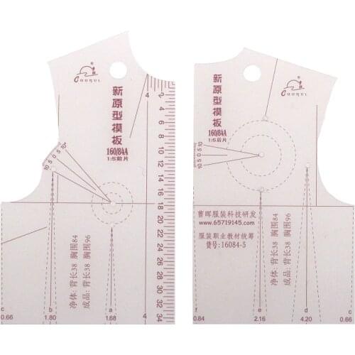 New 1:5 Fashion Design Ruler Cloth Design School Student Teching Apparel Drawing Templete Garment Prototype Rulers